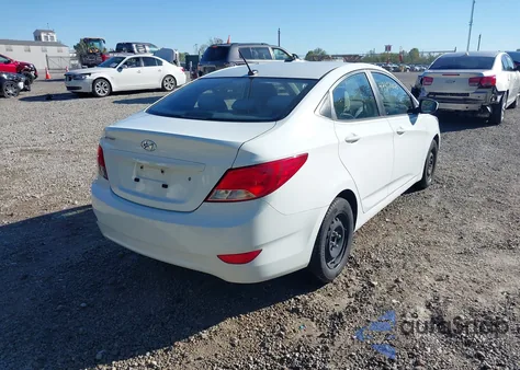2016 Hyundai Accent Se из США, поврежденный, VIN KMHCT4AE1GU968130